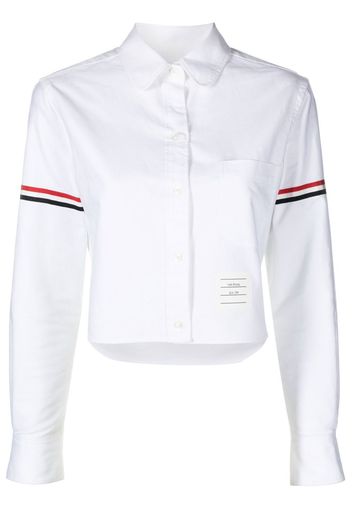 Thom Browne Camicia crop - 100 WHITE