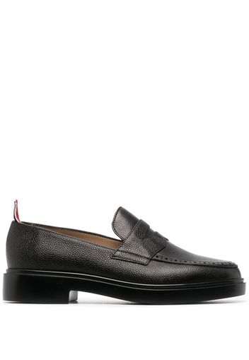 Thom Browne Mocassini Penny in pelle - Nero