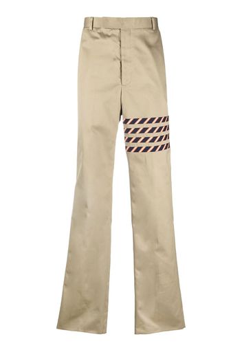 Thom Browne Seamed 4-Bar Unconstructed chino trouser - Toni neutri