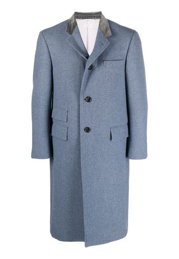 Thom Browne Cappotto monopetto - Blu