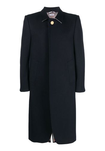 Thom Browne Cappotto lungo aperto - Blu