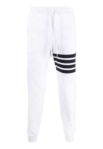 Thom Browne Joggers con dettaglio a righe - Grigio