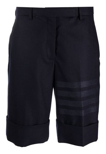 Thom Browne Shorts con banda laterale - Blu