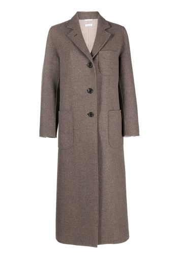 Thom Browne Cappotto monopetto - Marrone