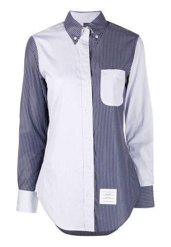 Thom Browne Camicia gessata - Blu