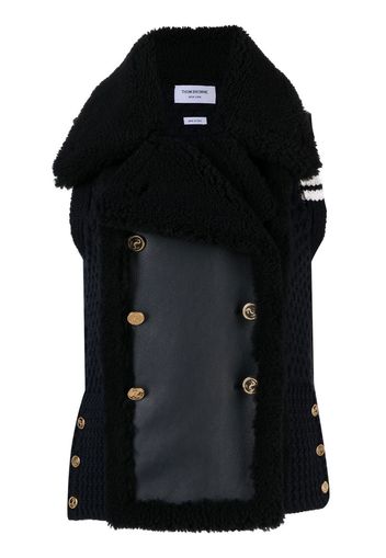 Thom Browne Gilet doppiopetto - Blu