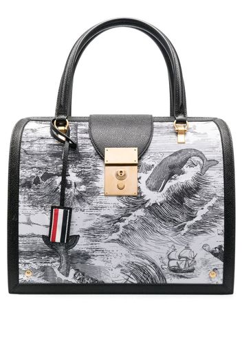 Thom Browne Borsa tote Mrs. Thom - Nero