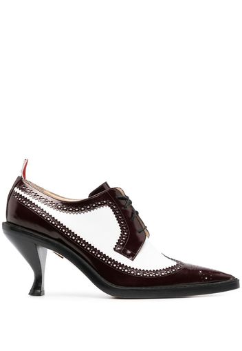 Thom Browne Brogues con tacco scolpito 90mm - Rosso