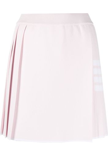 Thom Browne 4-Bar pleated miniskirt - Rosa