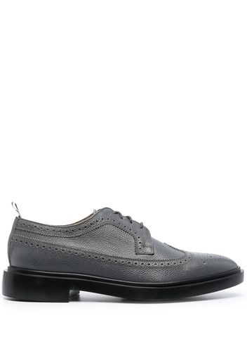 Thom Browne Brogues con punta smussata - Grigio