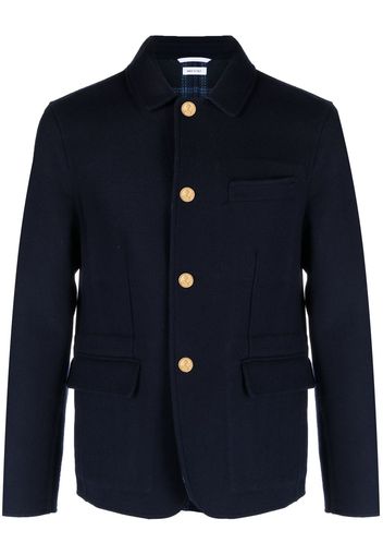 Thom Browne Cappotto monopetto - Blu