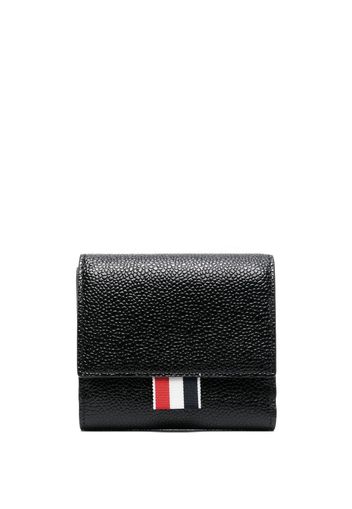 Thom Browne Portafoglio piccolo in pelle - Nero