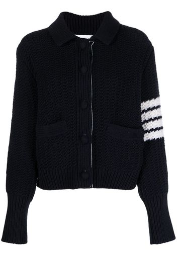 Thom Browne Cardigan chunky - Blu