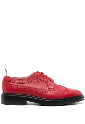 Thom Browne Brogues con punta smussata - Rosso