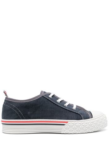 Thom Browne Tartan Tread Collegiate sneakers - Blu