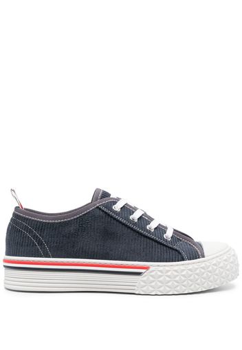 Thom Browne Tartan Tread Collegiate sneakers - Blu