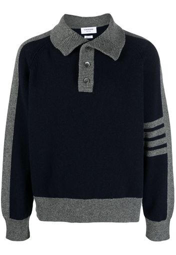 Thom Browne 4-Bar wool sweater - Blu