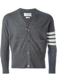 Cardigan con 4 righe