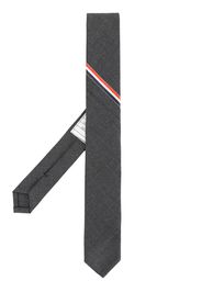 Classic Necktie With Seamed In Red, White And Blue Selvedge (26cm) In Super 120’s Twill