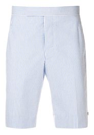 Thom Browne Shorts a righe - Blu