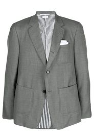 Thom Browne Blazer con tasche applicate - Grigio