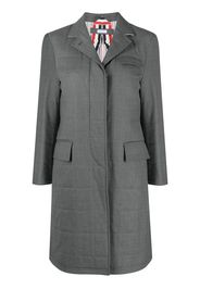 Thom Browne Cappotto Chesterfield imbottito - Grigio