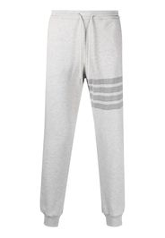 Thom Browne Pantaloni sportivi con righe - Grigio