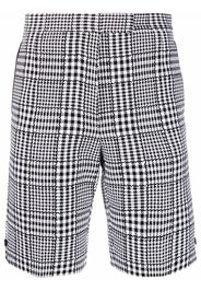 Thom Browne Shorts a quadretti - Grigio