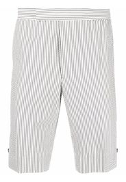 Thom Browne Bermuda a righe - Grigio