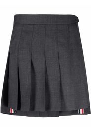 Thom Browne pleated mini skirt - Grigio