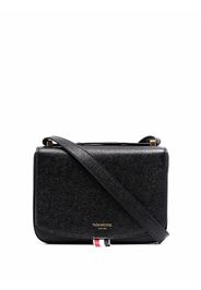 Thom Browne Sacchetto a tracolla con scheda RWB - Nero