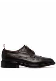 Thom Browne Brogues con banda RWB - Nero