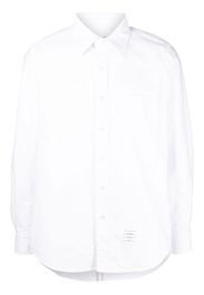 Thom Browne Camicia con taschino - Bianco