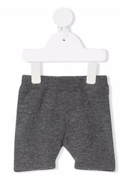 Thom Browne Shorts con lavorazione a maglia - Grigio