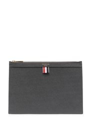 Thom Browne Clutch rettangolare - 025 DARK GREY