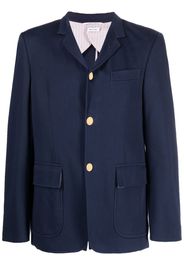 Thom Browne Blazer sartoriale con dettaglio RWB - Blu