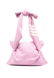 Thom Browne Borsa tote con zip - Rosa