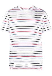 Thom Browne striped short-sleeve T-shirt - Bianco