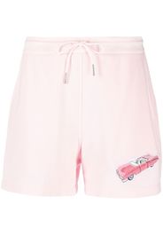 Thom Browne Shorts con ricamo - Rosa