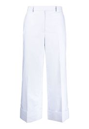 Thom Browne Pantaloni crop Sack - Blu