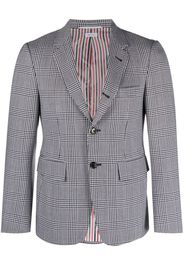 Thom Browne Blazer monopetto a quadri - Nero