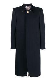 Thom Browne Cappotto lungo aperto - Blu