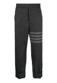 Thom Browne Pantaloni con cavallo basso - Grigio