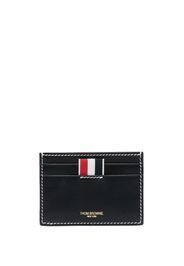 Thom Browne Portacarte in pelle - Blu