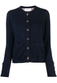 Thom Browne Cardigan girocollo - Blu