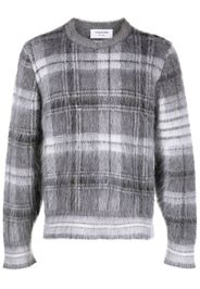Thom Browne Maglione con dettaglio a 4 righe - Grigio