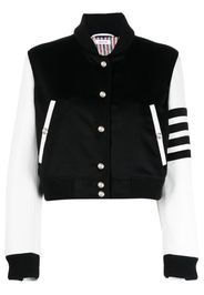 Thom Browne Bomber imbottito - Nero