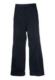 Thom Browne RWB-stripe tailored trousers - Blu