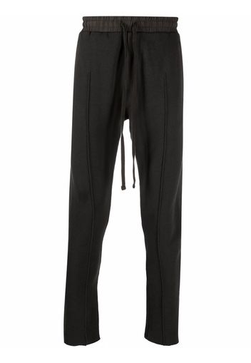 Thom Krom pin-tuck detail sweatpants - Marrone