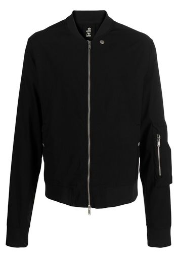 Thom Krom Bomber con zip - Nero